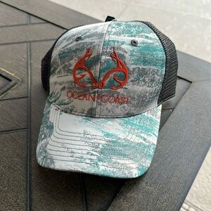 New ocean coast realtree Mens SnapBack hat